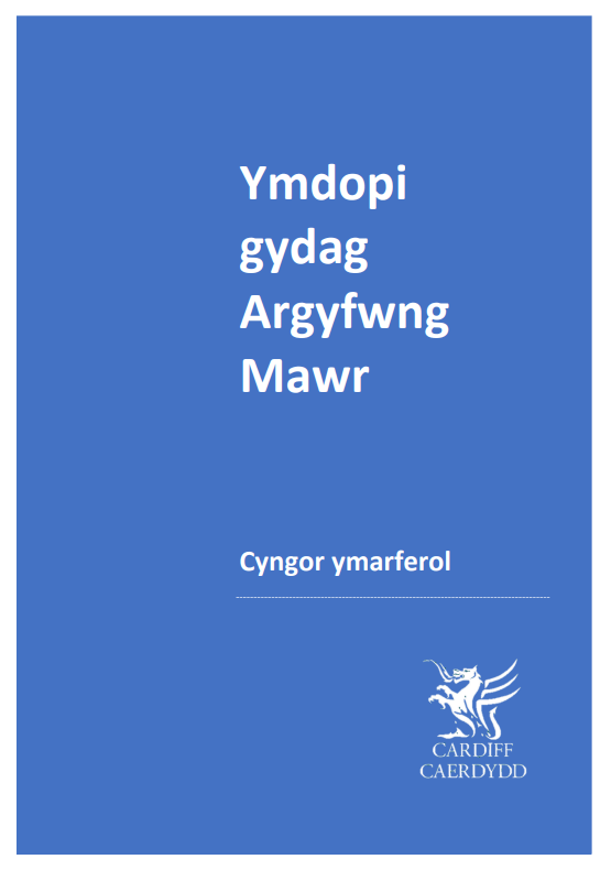 Ymdopi gydag Argyfwng Mawr